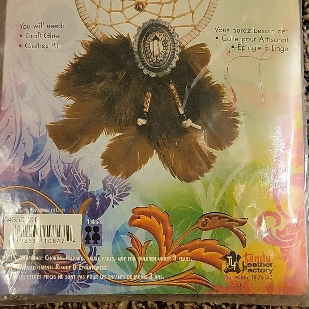 2 Tandy leather factory copper sky dream catcher kits